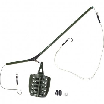 Фидерная кормушка SALMO FEEDER ROUND 040г