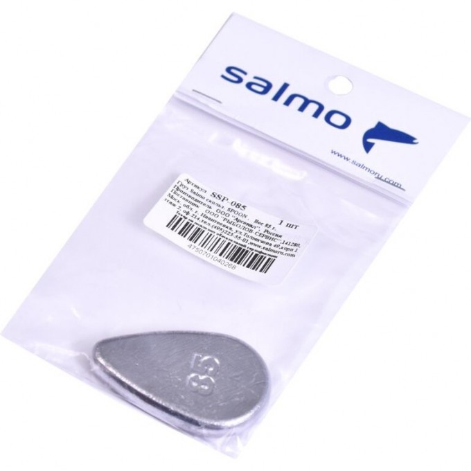 Груз SALMO Spoon скользящий 085г SSP-085