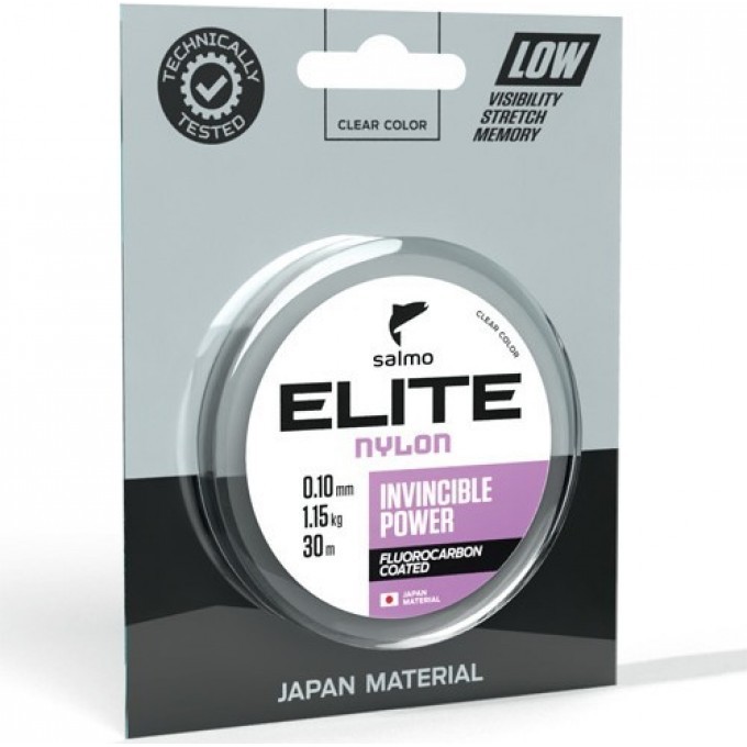 Леска монофильная SALMO Elite Fluoro Coated Nylon 030/025 4117-025