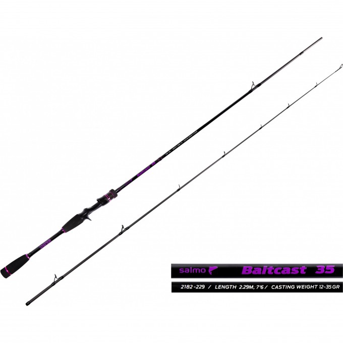 Спиннинг кастинговый SALMO SNIPER BAITCAST 35 2.29 2182-229
