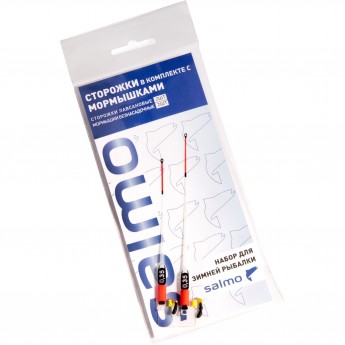 Сторожки лавсановые с мормышками SALMO PERCH набор