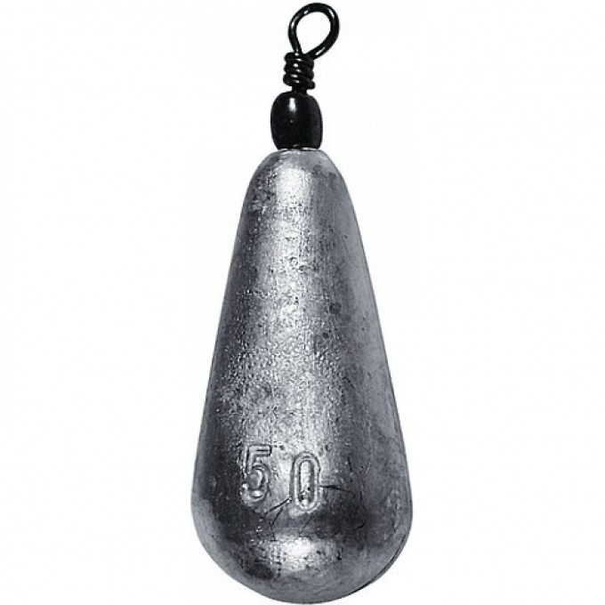 Грузило свинцовое SALMO Конус с вертлюгой 0.50г P5507-050