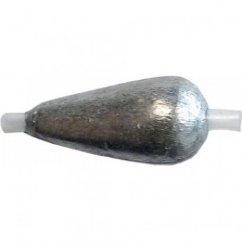 Грузило свинцовое SALMO Оливка с кембриком 0.025г