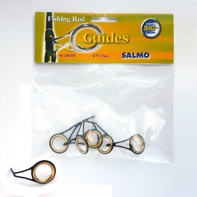 Кольца пропускные SALMO Sic Titanium размер 25 5шт. 228-025