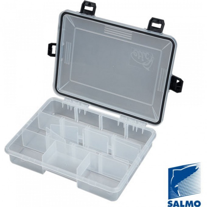 Коробка рыболовная водонепроницаемая SALMO Waterproof 230х180х52 1501-04