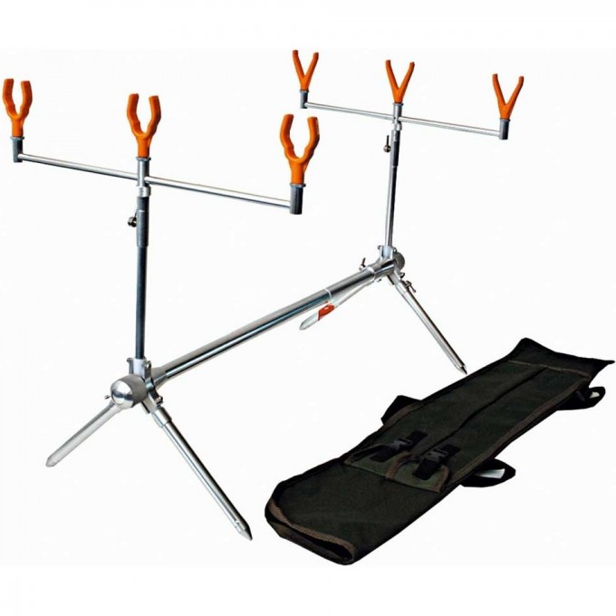 Подставка SALMO ROD-POD AL 3U+3Y 707-402