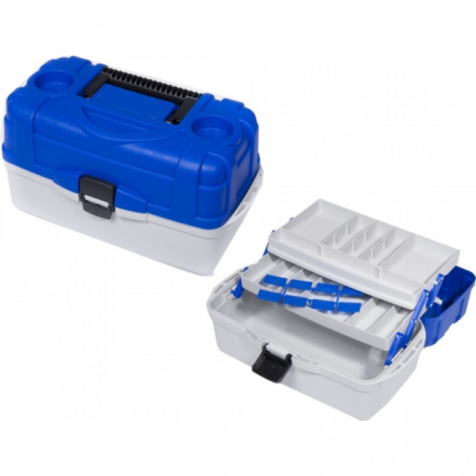 Ящик рыболовный пластиковый SALMO 2Х-Полки 012 27012