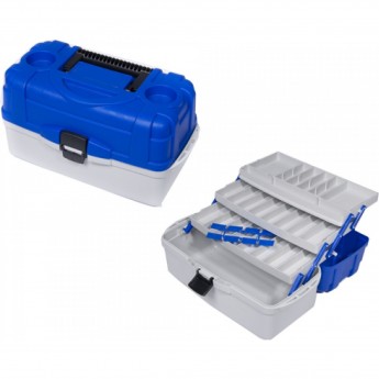 Ящик рыболовный пластиковый SALMO 3Х-Полки 023